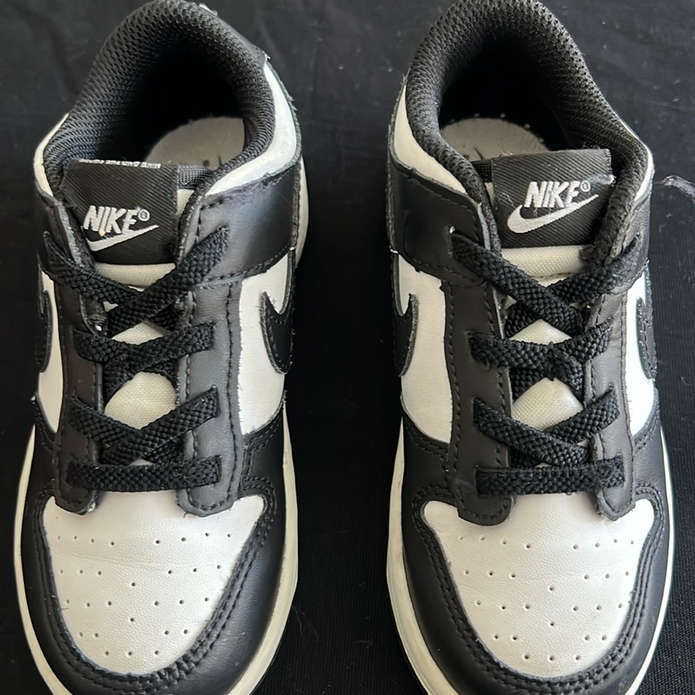 Nike panda kids dunks